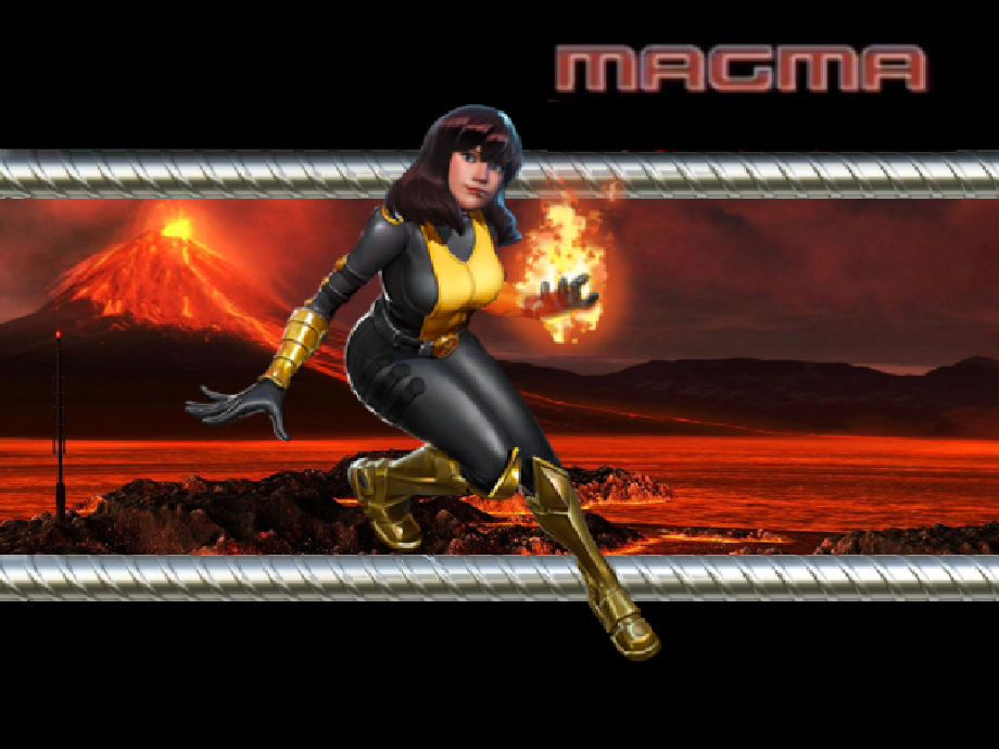 Magma Ranger X-men Legends Magma by YJfan37 on DeviantArt