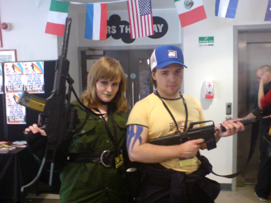 Hanging with Sniper Wolf