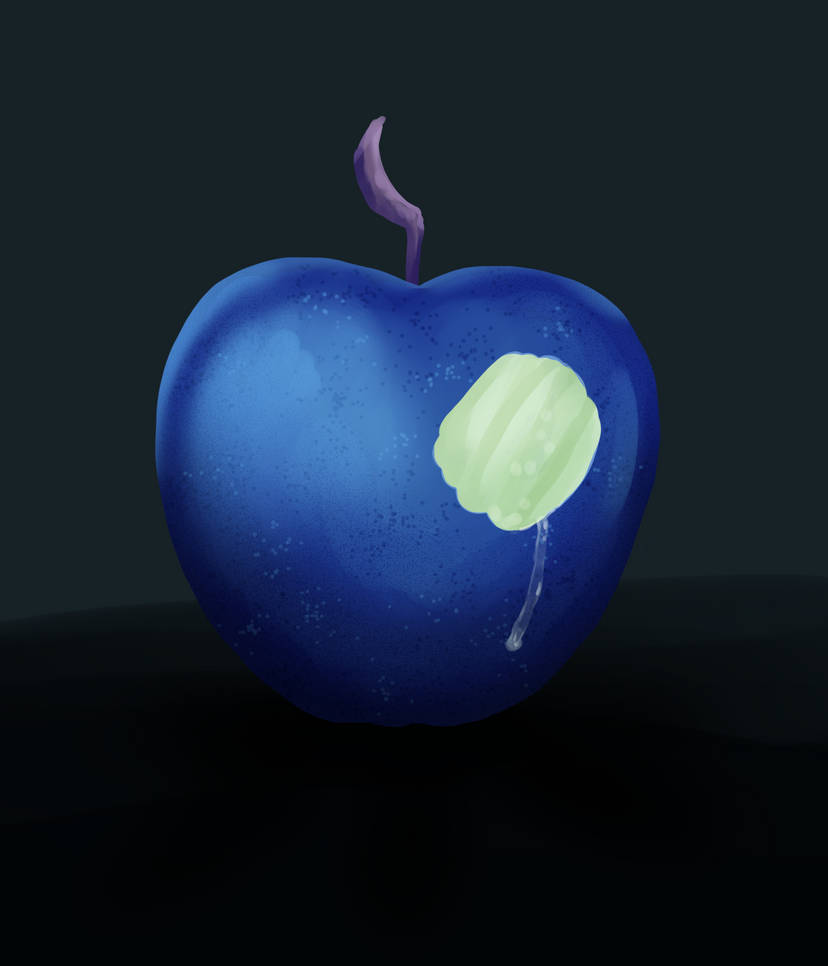 Blue apple