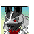 dark rukario portrait