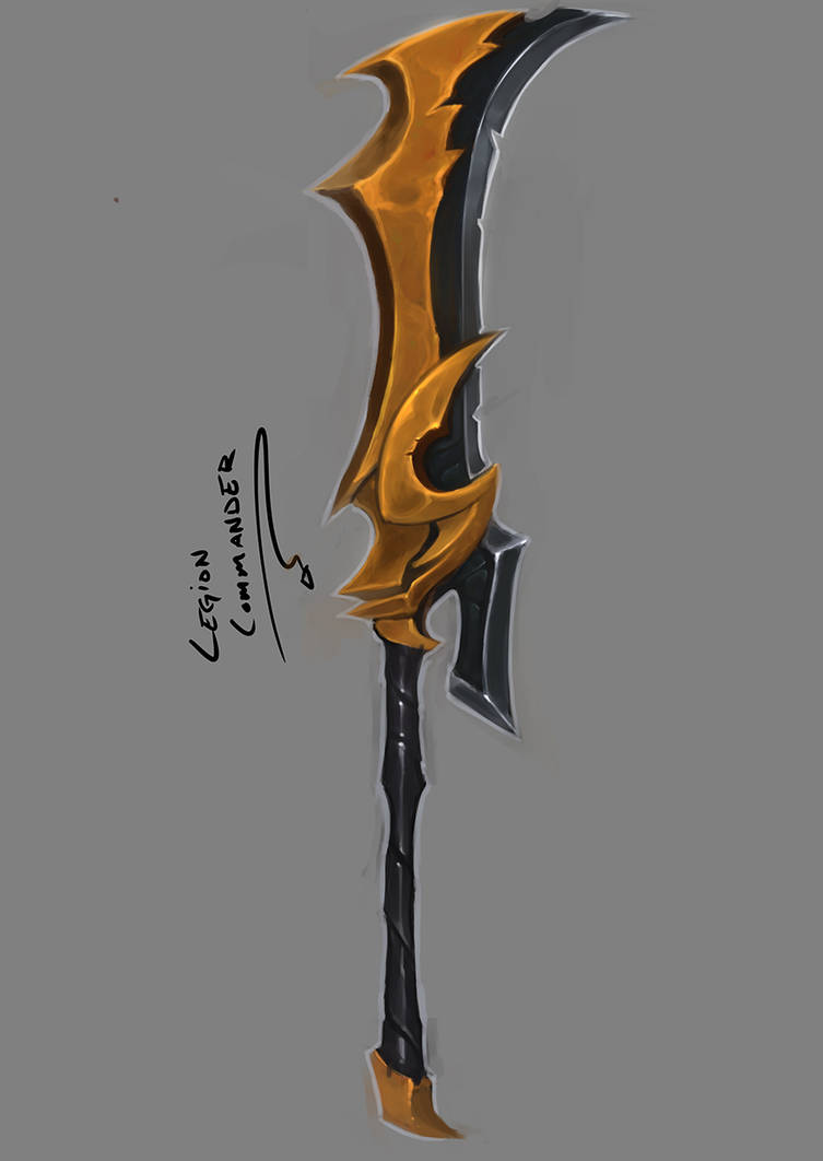 Legion Commander Weapon by EddieMunoz on DeviantArt