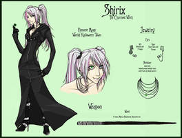 Shirix Character Sheet