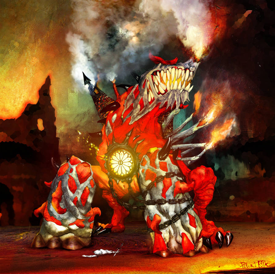 RIFT Colossus: Fire by Peter1punk on DeviantArt