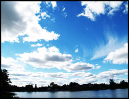 The gathering clouds