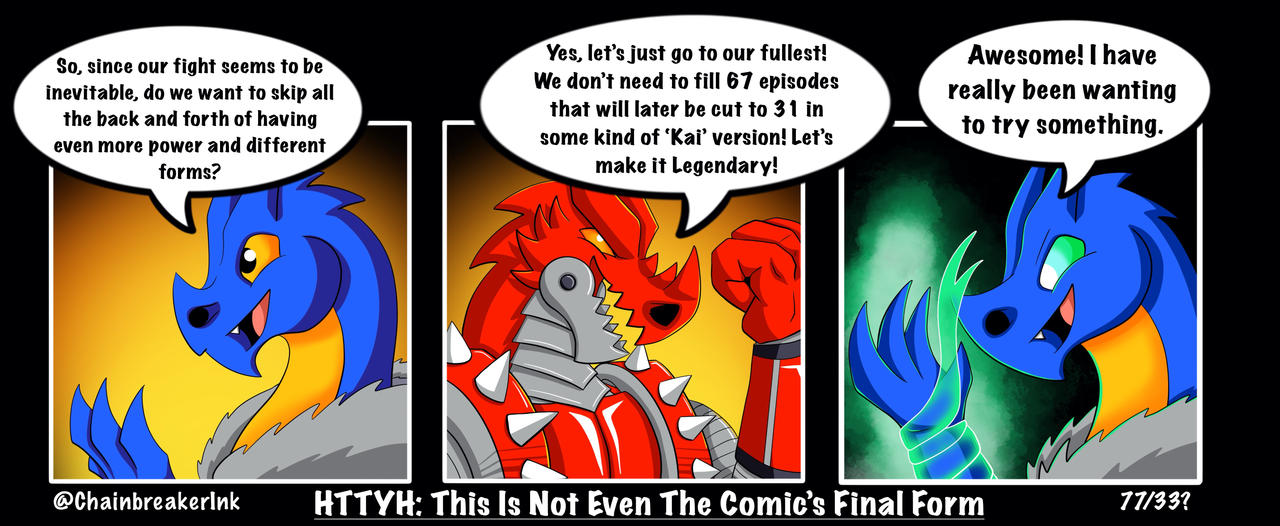 Comic Final Form HTTYH: This Is Not Even The Comics Final Form by ChainbreakerInk on ...
