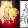 First Inuyasha Drawing Redraw