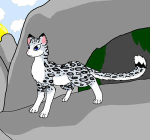 My First SnowLeopard drawing :D