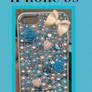 iPhone 5 hand decorated Bling rhinestone case