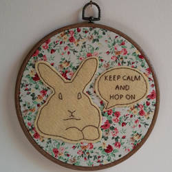 Advice Rabbit says 'Keep Calm and Hop On'