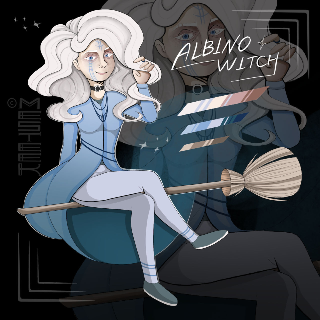 The Albino And The Witch The Albino Witch by Mesteek on DeviantArt
