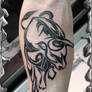 Tribal Bull - tattoo