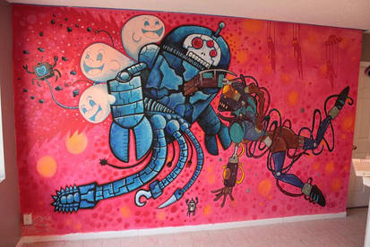 Robotbattle mural final