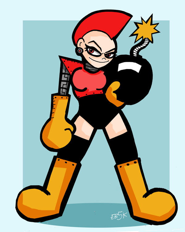 Bomb Rune Deviantart Bomb Girl by edbot5000 on DeviantArt