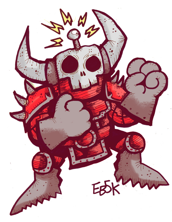 Skullbot Fighter