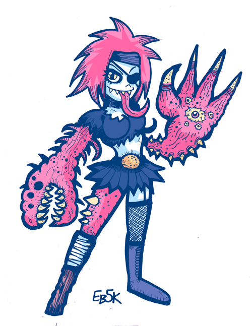 Unnamed Cute Monster Girl