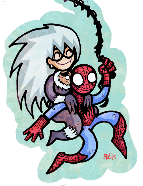 Spidey and Black Cat