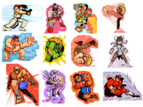 SF2 originals by edbot5000