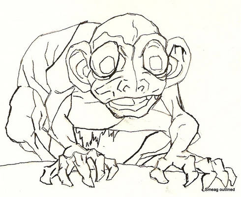 Smeagol/Gollum Outline