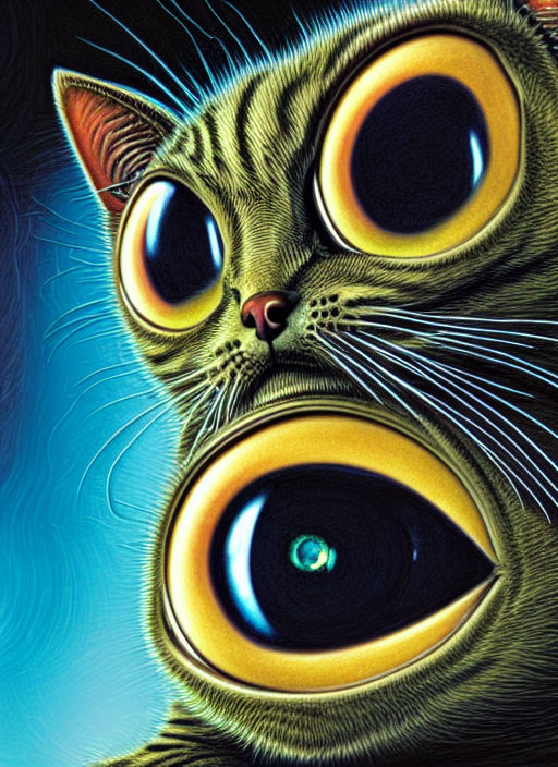 Alien Cat Rapping Teen Alien Cat 3 by Finhandley on DeviantArt