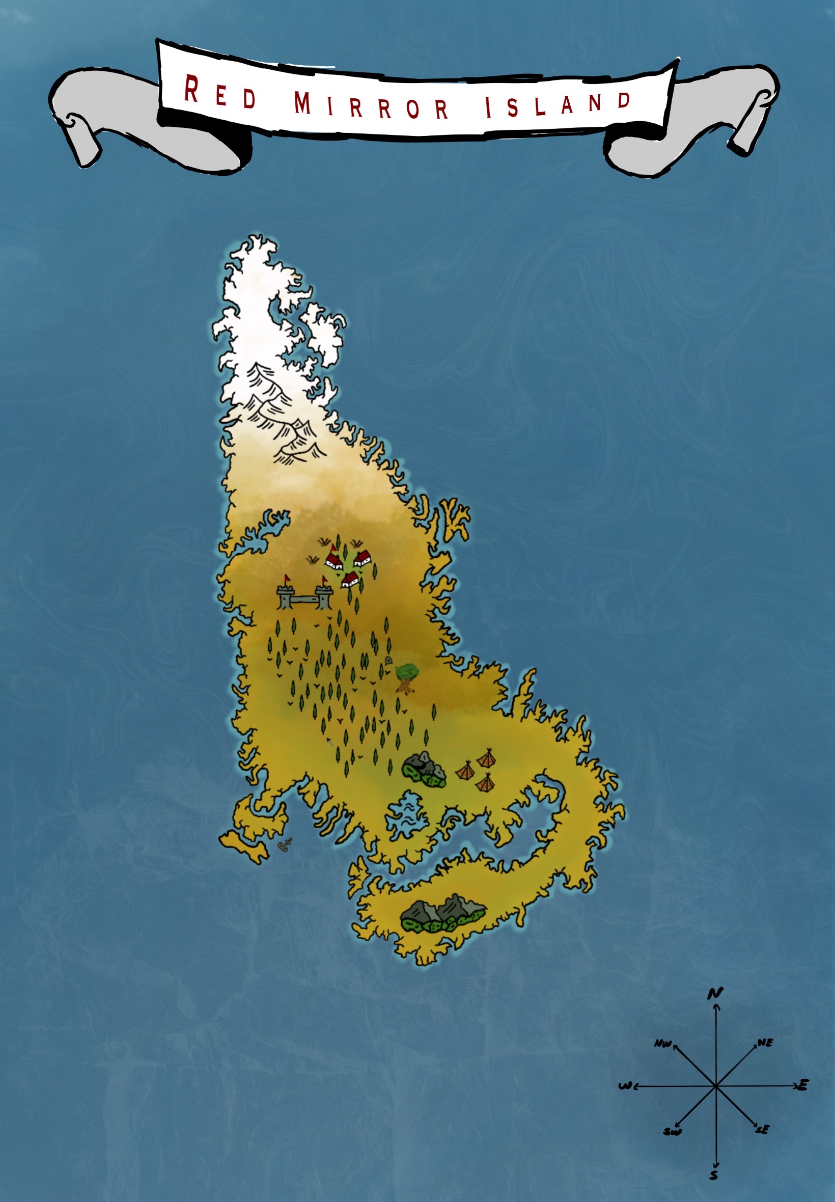 Fantasy art map by dogukansahil on DeviantArt