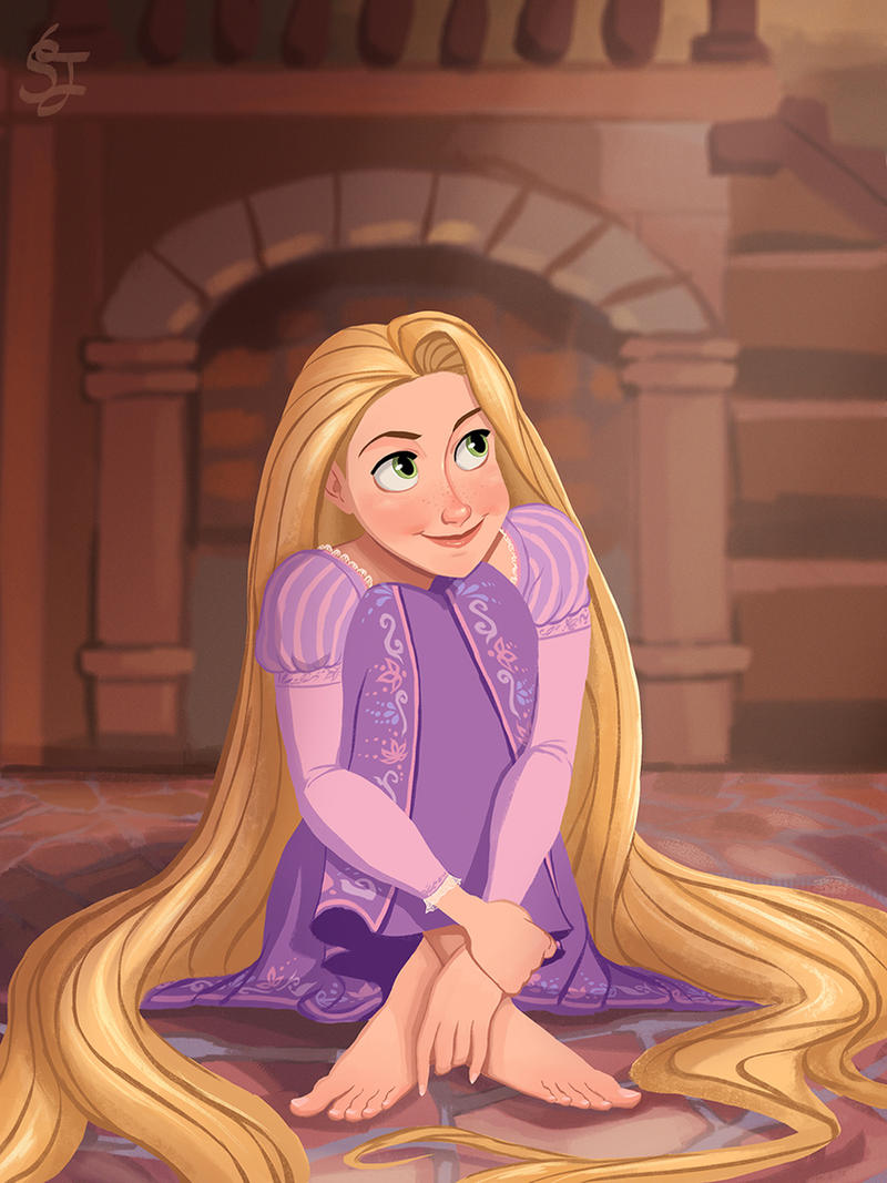 Rapunzel Dreaming
