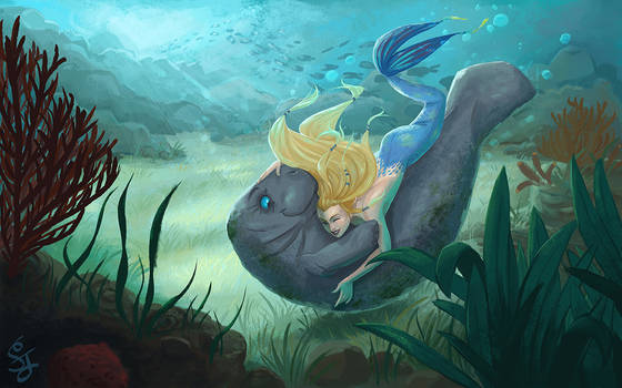 Mermaid and the Manatee