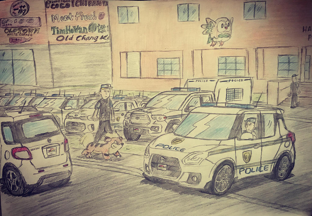 Pokemon Police Department by Kitsuoi on DeviantArt