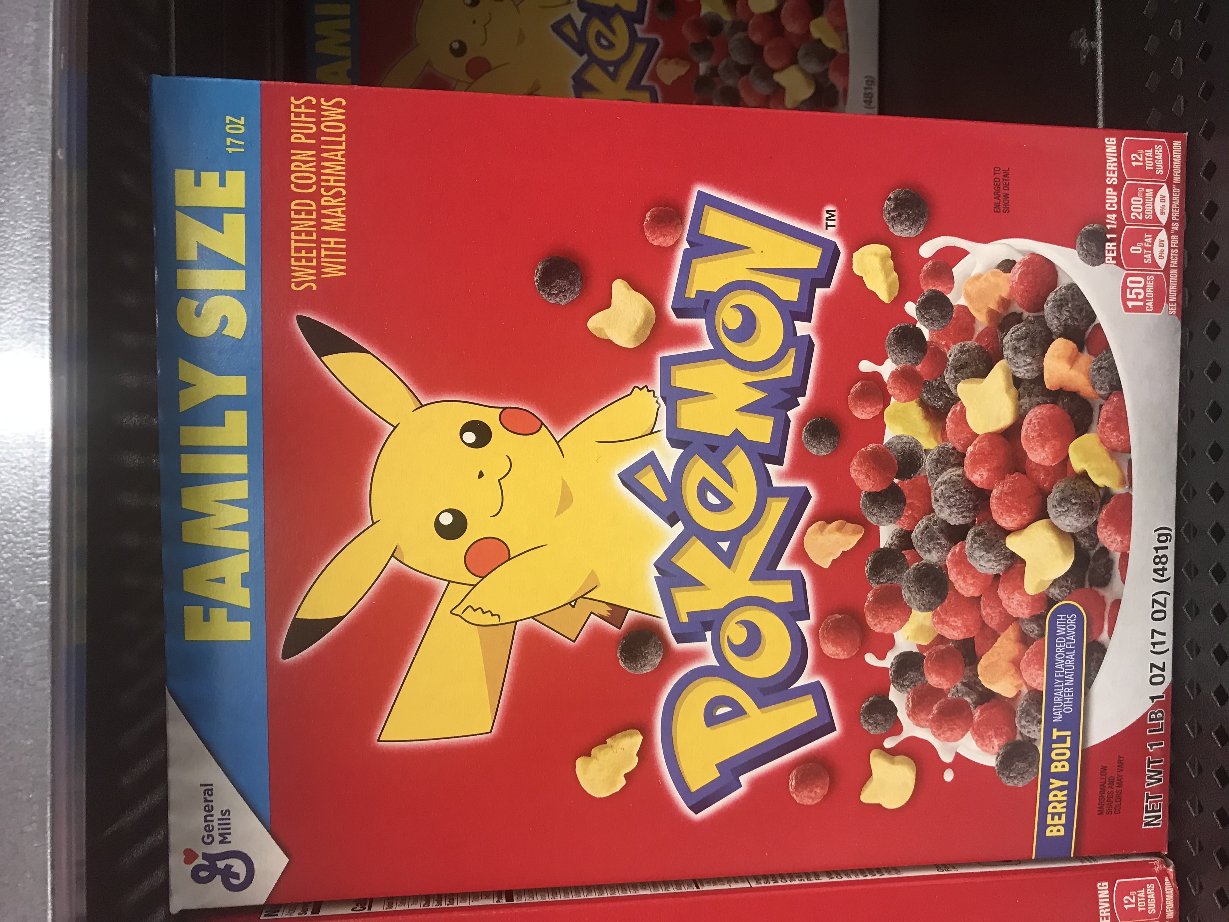 cereal with pokemon cards Pokmon TCG General Mill's 25th Anniversary Pack Drop Streetwear prop use General Mills Cereal Pokemon TCG