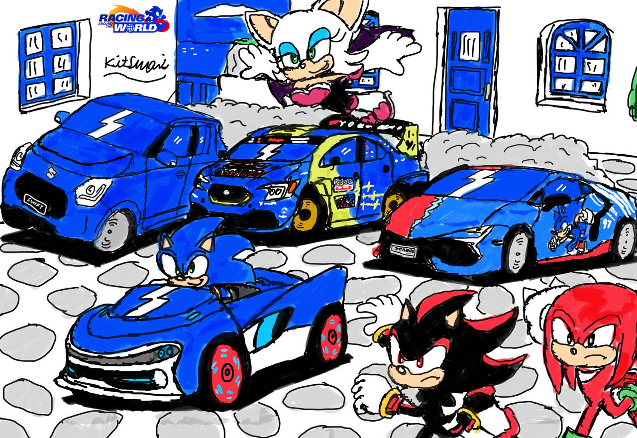 Square Avatar Racing Racing Around The World by Kitsuoi on DeviantArt