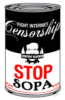 STOP SOPA BLACK