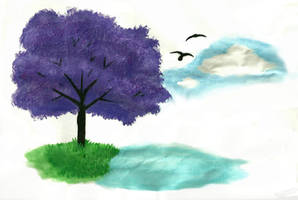 Purple Tree