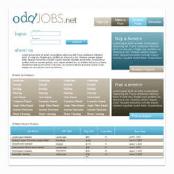 odd jobs layout