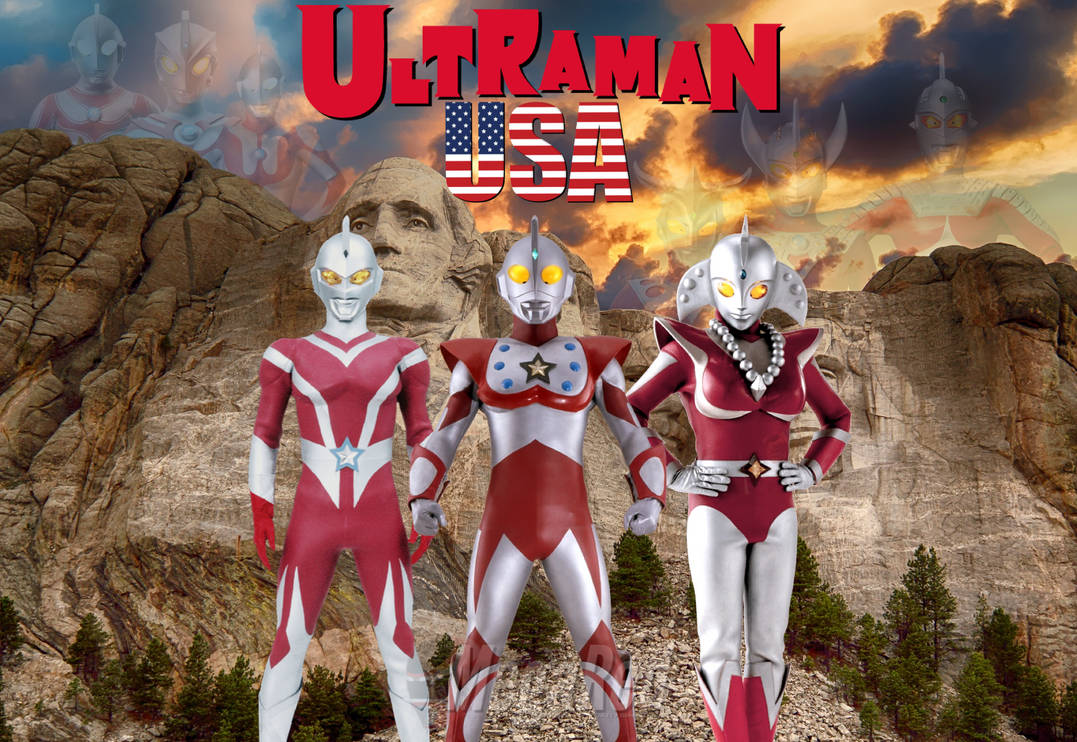 Ultraman USA by MegaRed on DeviantArt