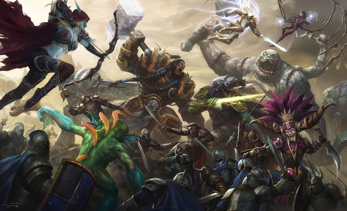 Heroes of the storm: Into the war by yinyuming