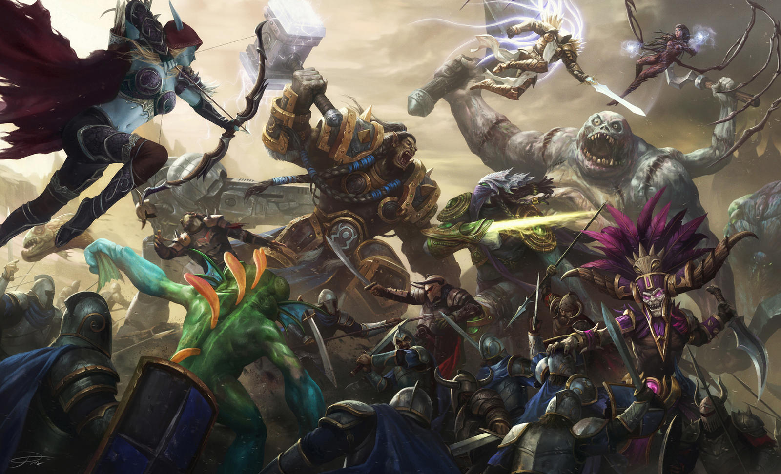 Heroes of the storm: Into the war by yinyuming