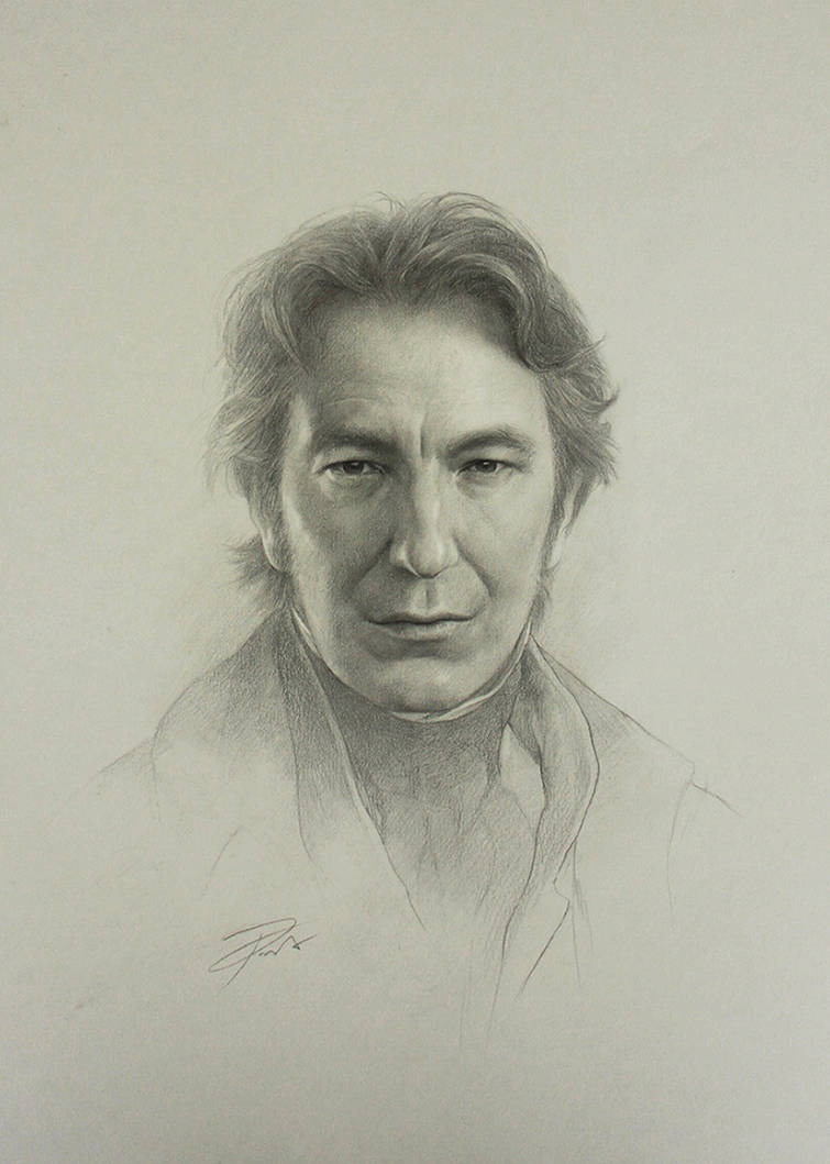 Alan Rickman by yinyuming