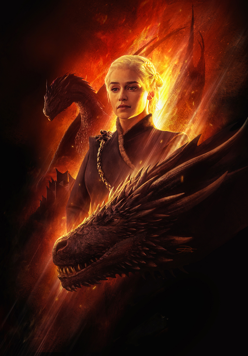 Game Of Thrones Calendar2019 illustrations (11/12)