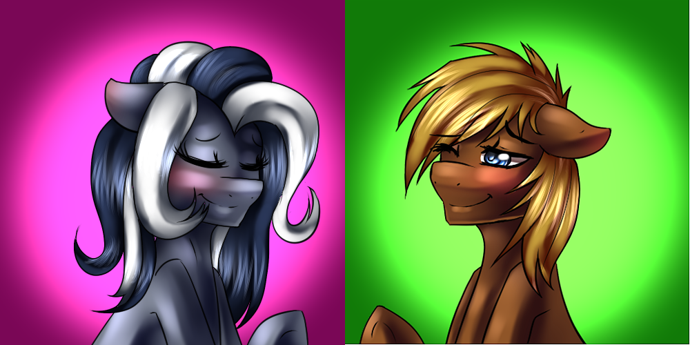 Icon Commission - Flutterbree and Craig/6pony66