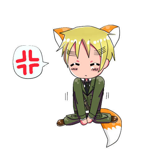 Chibi England Fox