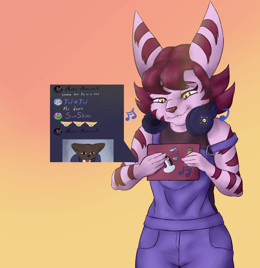 Deviantart Red Texting Commission art piece TEXTING by DepressedArtBean on DeviantArt