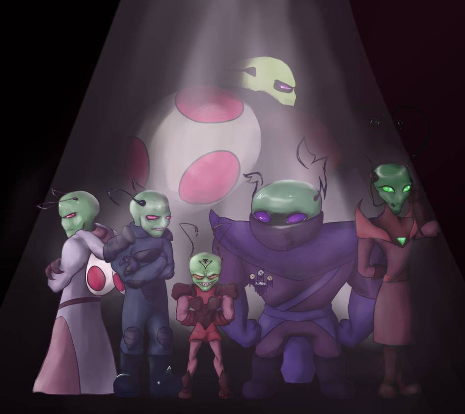 Irken Ranks The Irken Portrait by DepressedArtBean on DeviantArt