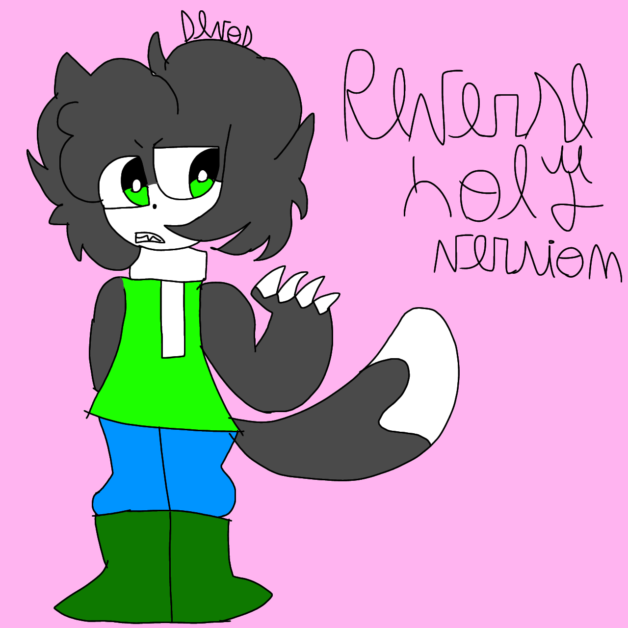 Delya(Bear alpha roblox oc) by DEVODLEAF on DeviantArt