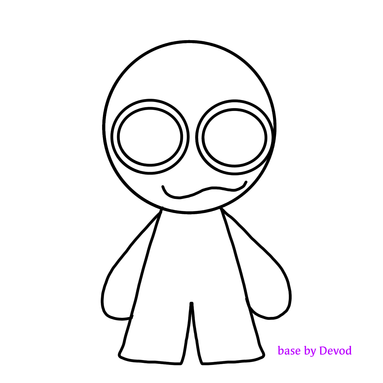 Silly creature base f2u free to use by DEVODLEAF on DeviantArt