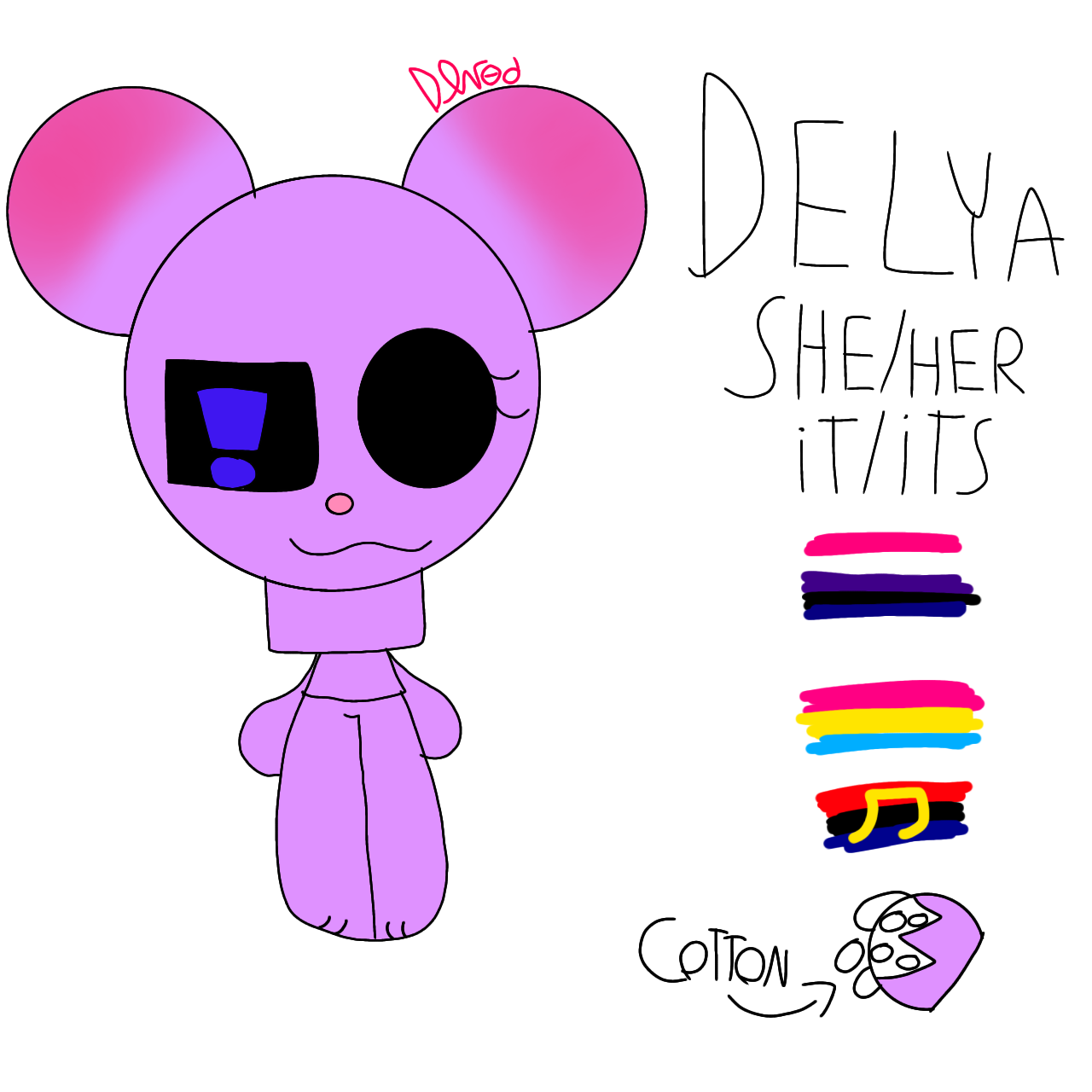 Delya(Bear alpha roblox oc) by DEVODLEAF on DeviantArt