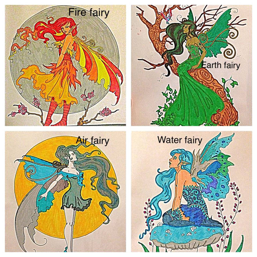 Fairies Types Elemental Fairies by zylah18634 on DeviantArt