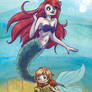 Ponyo and Ariel