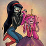 Marceline and Bubblegum