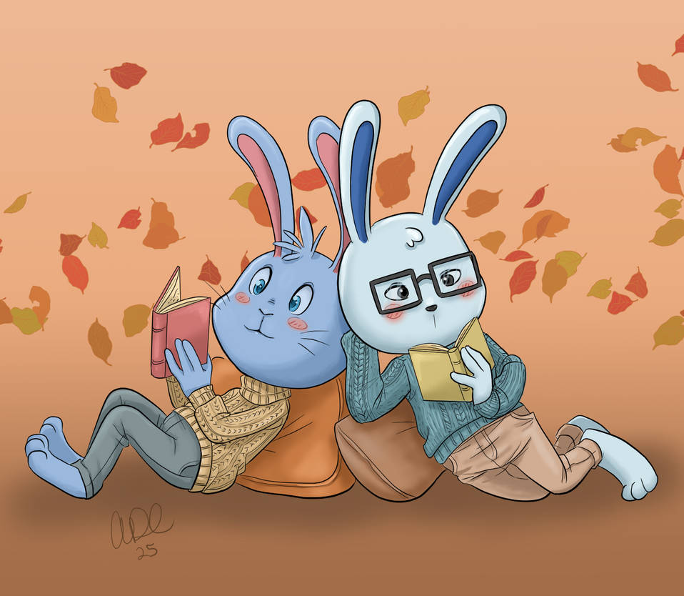 Deviantart Open Season Rabbit Cozy Season by Rabbittut on DeviantArt
