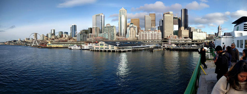 Seattle Fariy Ride Seattle Ferry Ride by birkblaes on DeviantArt