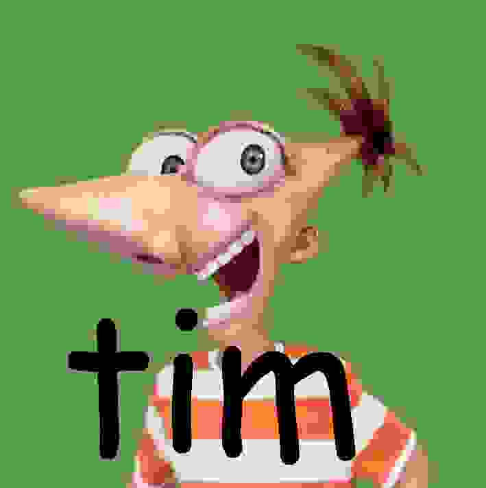 Tim's Pfp Text Tim by TweetytheBird92 on DeviantArt
